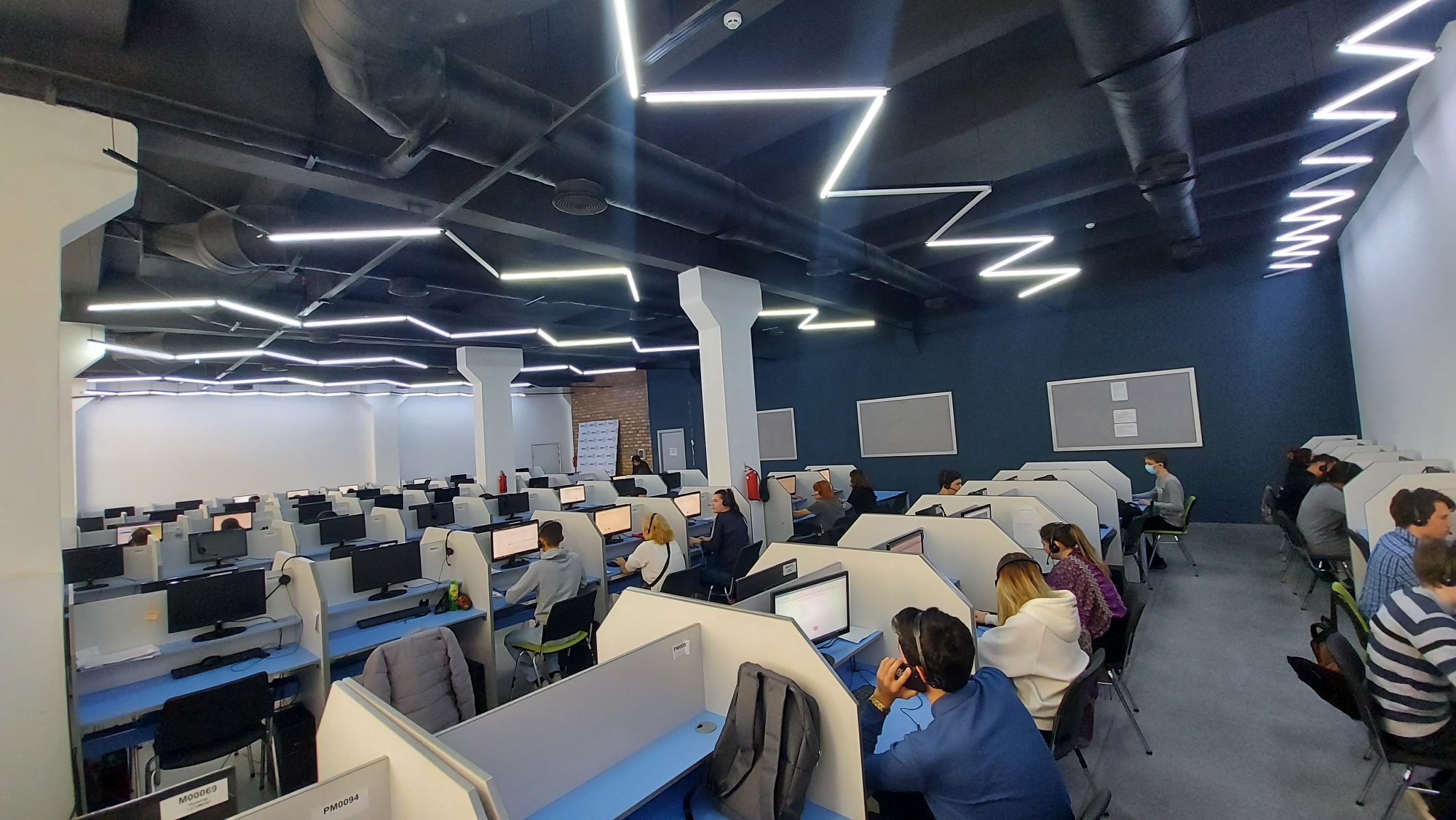 Call Center GRAN, operations floor for 220 seats